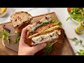 Our Smoked Salmon Sandwich Recipe Is Loaded With All The Fixings