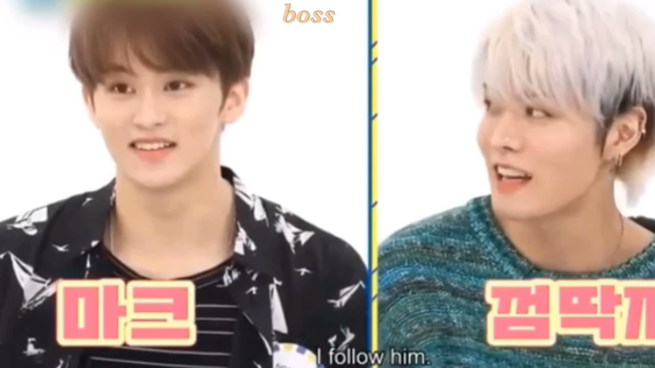 Mark and jungwoo cute friendship moment 💚