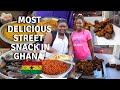 A DAY IN THE LIFE OF SELLING POPULAR AFRICAN STREET SNACK | GHANA FOOD | AFRICAN FOOD RECIPES