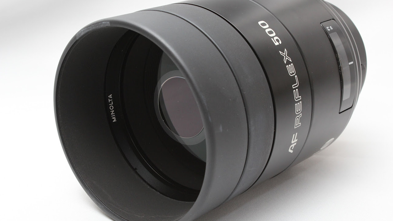 【動確/良品】MINOLTA AF REFLEX 500mm F8 Minolta AF Reflex 500mm F8 - YouTube