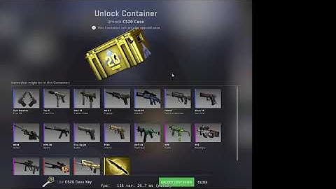 Counter Strike CS20 Case Opening