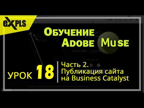 Adobe Muse, Урок