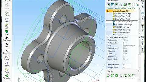 OneCNC Mill Turn machining