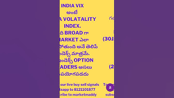 India vix is of no use to options traders.ignore India vix