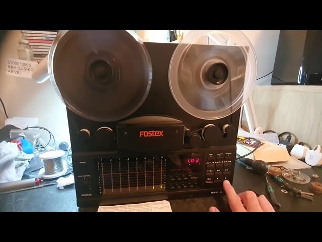 Fostex Model 80 Pre Sale Demo 