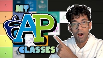 Ranking ALL 16 AP Classes I took!
