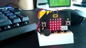 BBC Micro Bit cooking timer (with 3D printed stand)