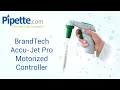 Brandtech accujet motorized controller