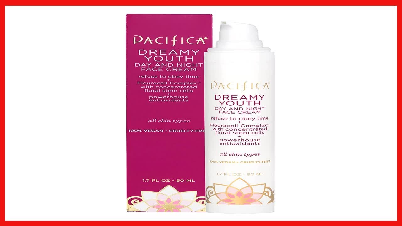 Great product -  Pacifica Beauty, Dreamy Youth Day and Night Face Cream, Daily Hydrating Facial Mois