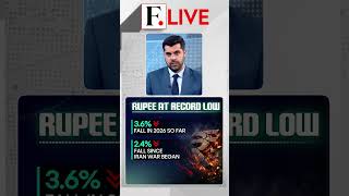 Rupee Hits All Time Low | Firstpost Live