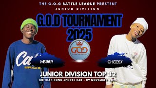Mbijar Vs Cheesy Junior Top 32 The G.o.d Tournament 2025