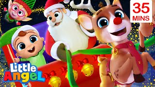 Jingle Bells + More Little Angel Kids Songs \u0026 Nursery Rhymes