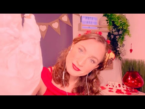 💗 ASMR Valentine’s Day Sleep Spa personal attention pampering hair makeup treatments layered sounds