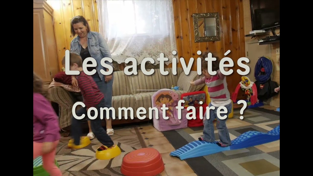 Comment faire? : Les activités