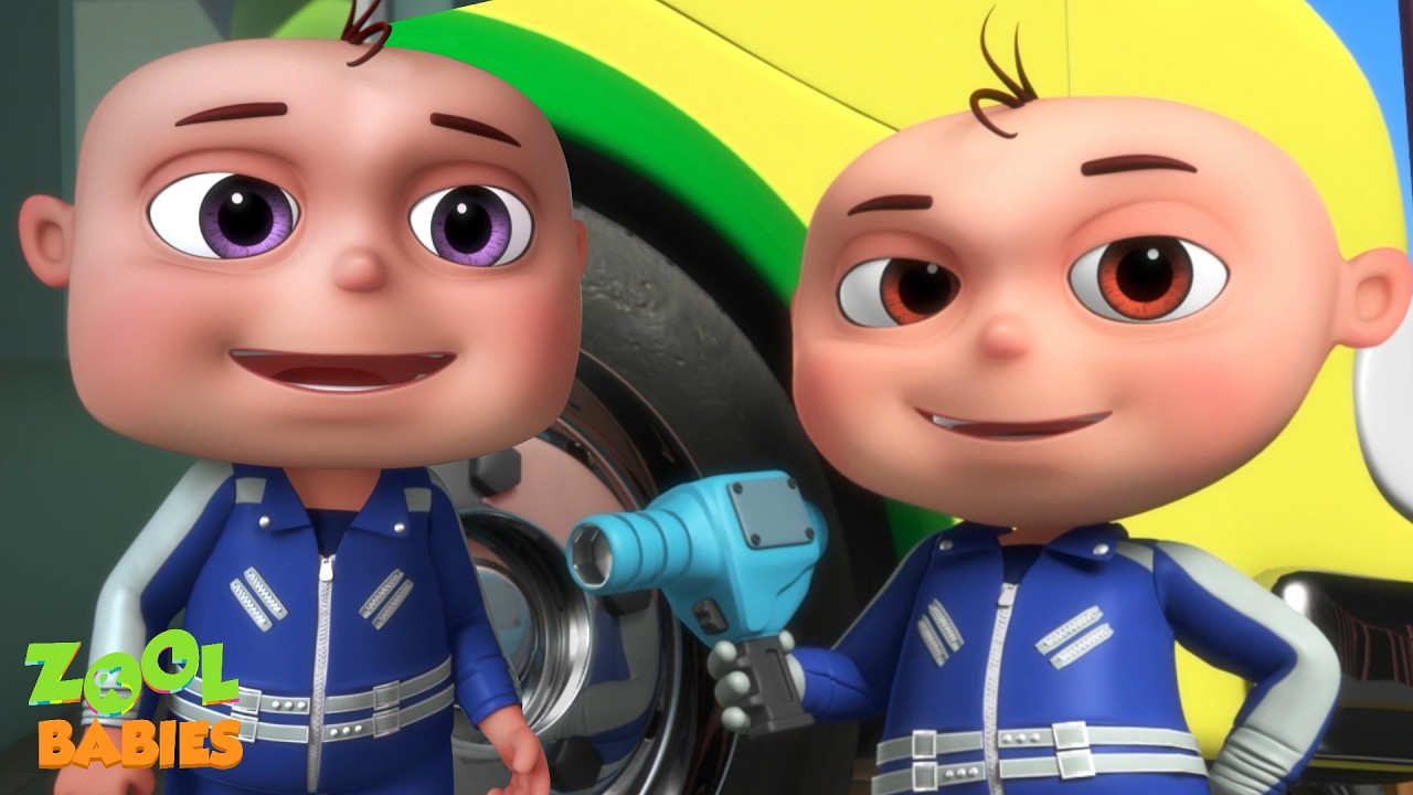 Zool Babies As Mechanics Episode & More | Cartoon Animation for Kids | Videogyan Kids Shows