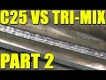 MIG Welding Stainless Steel with Tri Mix Gas
