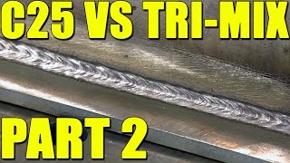 MIG Welding Stainless Steel with Tri Mix Gas