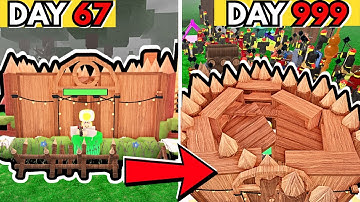 I Built the SMALLEST SECURE AFK BASE in 99 Nights in the Forest! Roblox