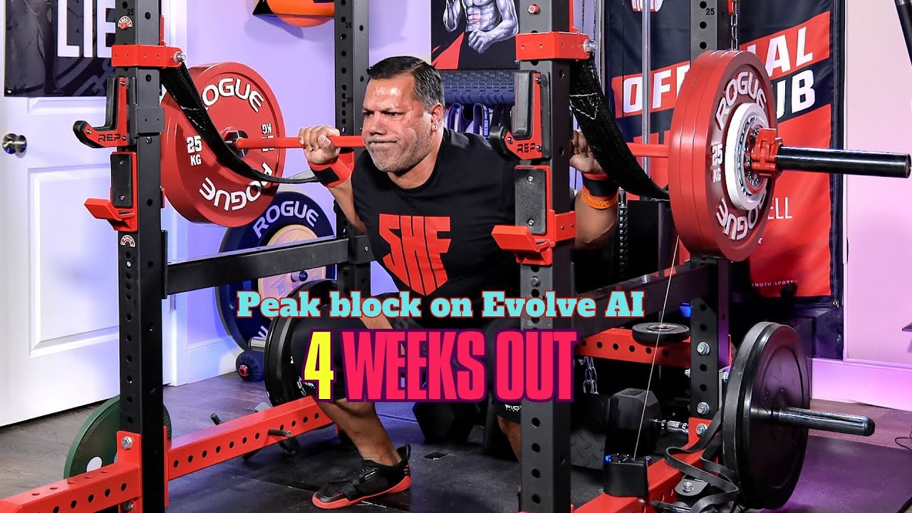 Meet prep 4 weeks out!