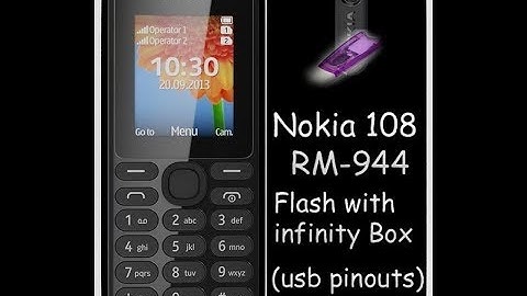 how to flash Nokia 108 Rm-944 with infinity box USB pinouts ways urdu/hindi by opunjabi