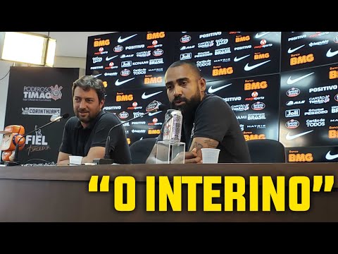 Coelho é apresentado como técnico interino do Corinthians