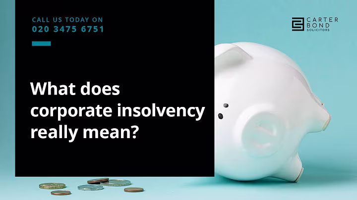 FAQs - What Does Corporate Insolvency Really Mean