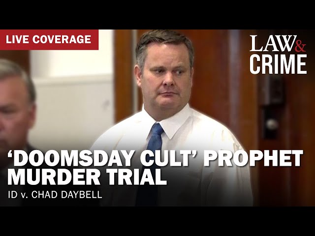 LIVE: ‘Doomsday Cult’ Prophet Murder Trial — ID v. Chad Daybell — Day 20 class=