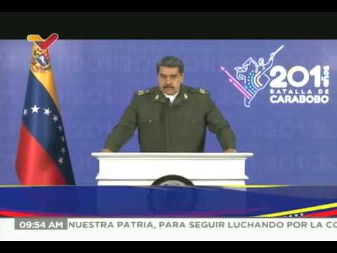 Mensaje del Presidente Maduro por el Aniversario de la Batalla de Carabobo y Día del Ejército 2022