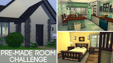 Pre-Made Room Challenge | The Sims 4