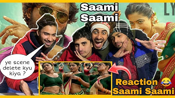 Pushpa: Saami Saami Reaction- Full Video Song | Allu Arjun, Rashmika Mandanna | DSP | Sukumar