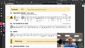 Essential Elements for Band lines 27 28