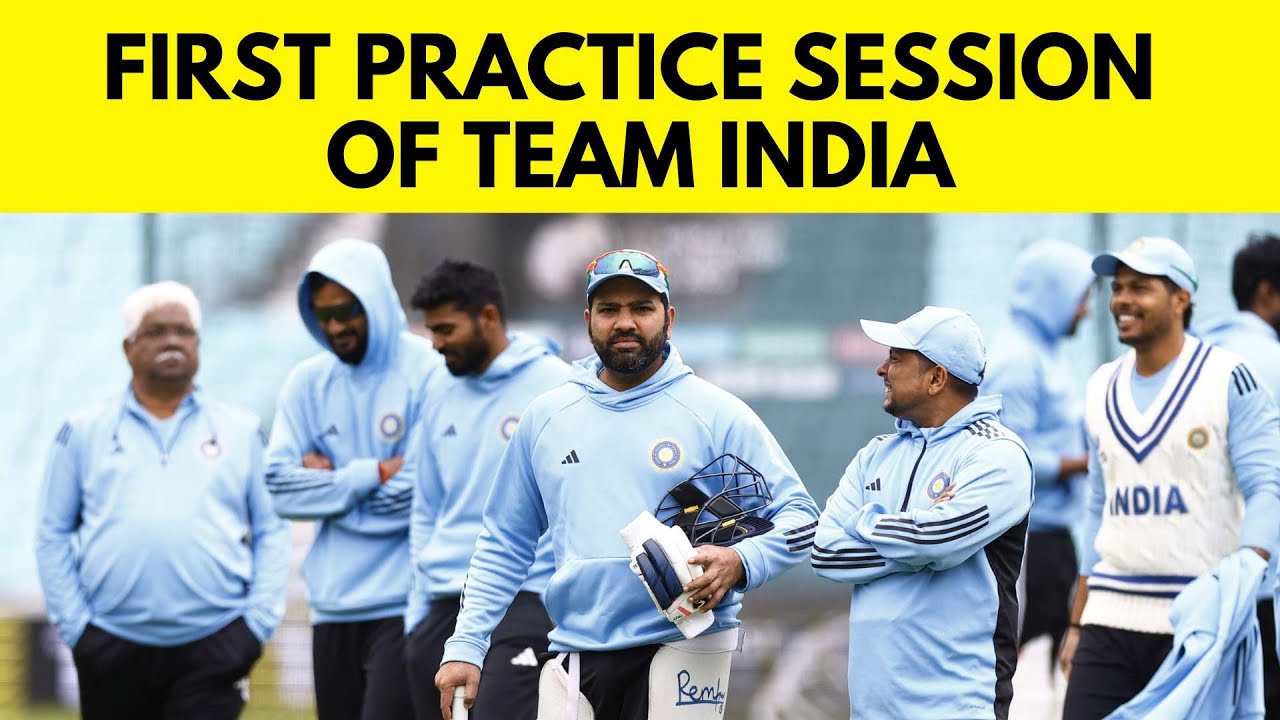 India cricket team practice session