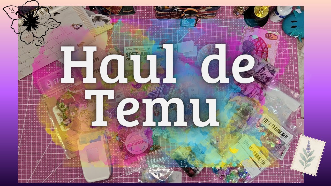 Haul de TEMU | PAPELERÍA BONITA | #haul #soyabundancia #papeleriabonita