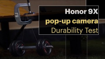 HONOR 9X — Pop-up camera durability Test