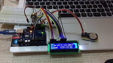 Arduino ve RTC modülü ile LCD Ekranda Tarih Saat uygulaması
