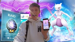 MEWTWO FANGEN!!! EX RAID • Pokemon Go deutsch