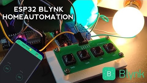 ESP32 WiFi and Manual Control Homeautomation With FEEDBACK SYSTEM || Blynk Application||