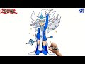 Silent Magician Drawing || How to Draw Silent Magician from Yugioh