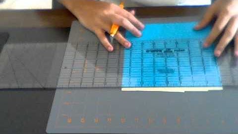 How to make a bi-fold Duck tape wallet part 1