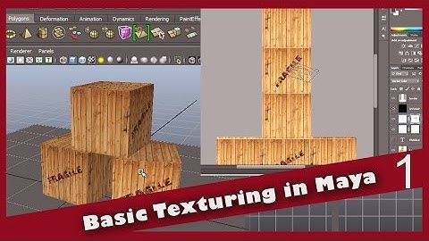 Intro to Texturing in Maya (1/2)