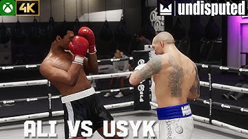 ALI VS USYK , UNDISPUTED ONLINE QUICK MATCH ,2 ROUND FIGHT, EASY MATCH (NO MIC)