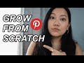 How To Grow a Pinterest Account From SCRATCH (From Zero To 5 Million Monthly Views)