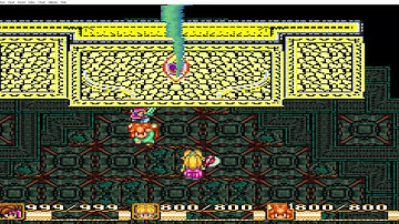 Secret of Mana Randomizer Highlight: Wall Face at Dark Lich Spot