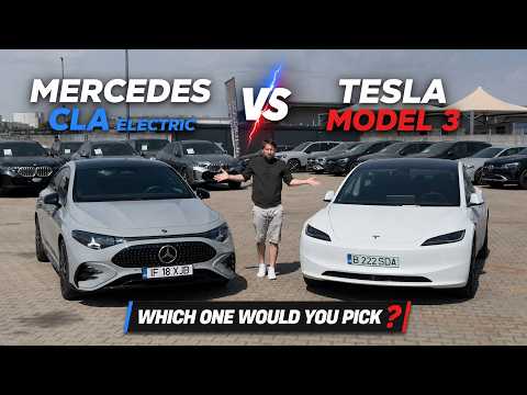 Mercedes CLA Electric vs Tesla Model 3 2026 – More Comfort or More Power?