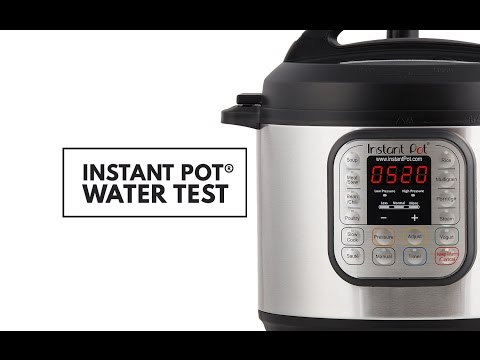 Instant Pot Initial Water Test Run - Ministry of Curry