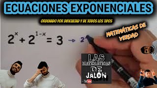 Ecuación exponencial | Ejemplo 03 | RESUELTA EXPONENCIAL en Base 2