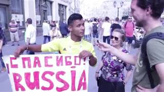 Иностранные болельщики о России