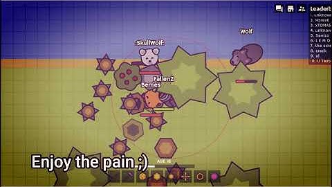 Moomoo.io Killing HACKERS! Protecting Top Servers From HACKERS! (Macros)