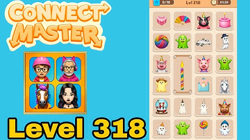 Connect master match puzzle level 318 solution walkthrough