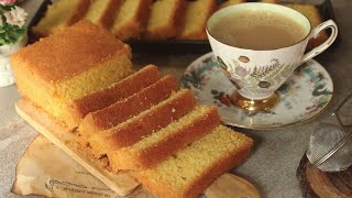 Bakery Style Tea Time Plain Cake Recipe By Chef Hafsa